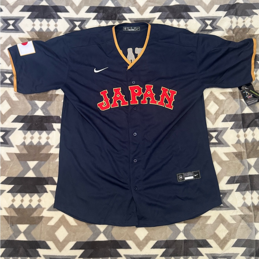 Shohei Ohtani Stitched WBC Jersey.